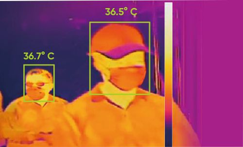 Как работают тепловизоры? Видео-демонстрация возможностей тепловизоров для измерения температуры тела и распознавания лиц